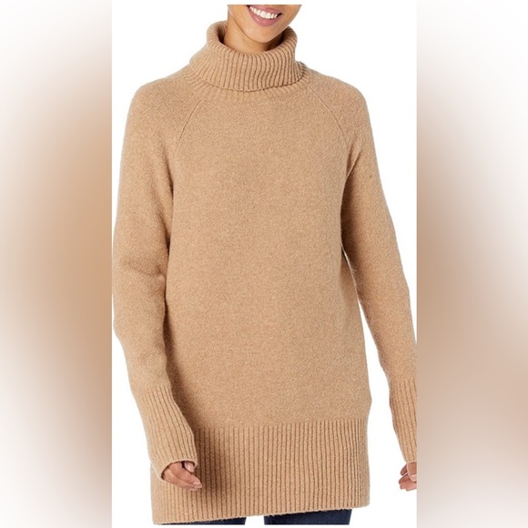 Goodthreads Caramel TunicTurtle Neck - Picture 2 of 6
